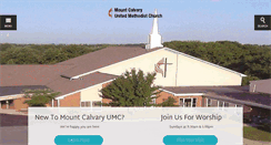 Desktop Screenshot of mountcalvaryumc.org